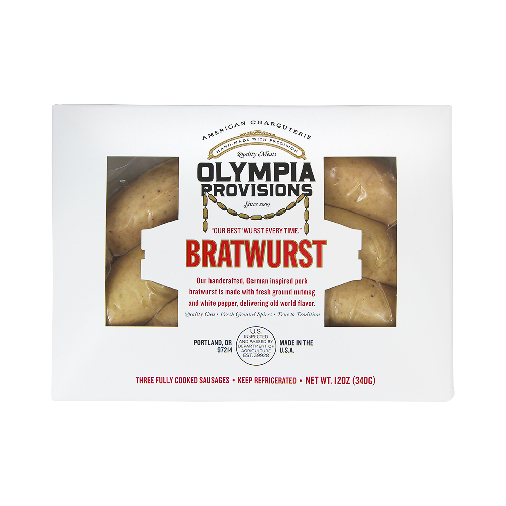 bratwurst in package