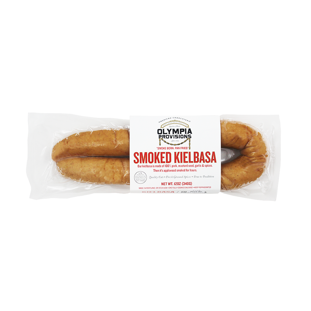kielbasa in packaging