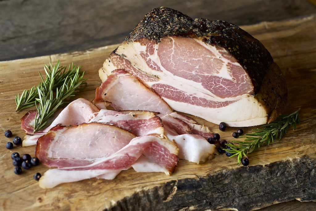 sliced landrauchschinken