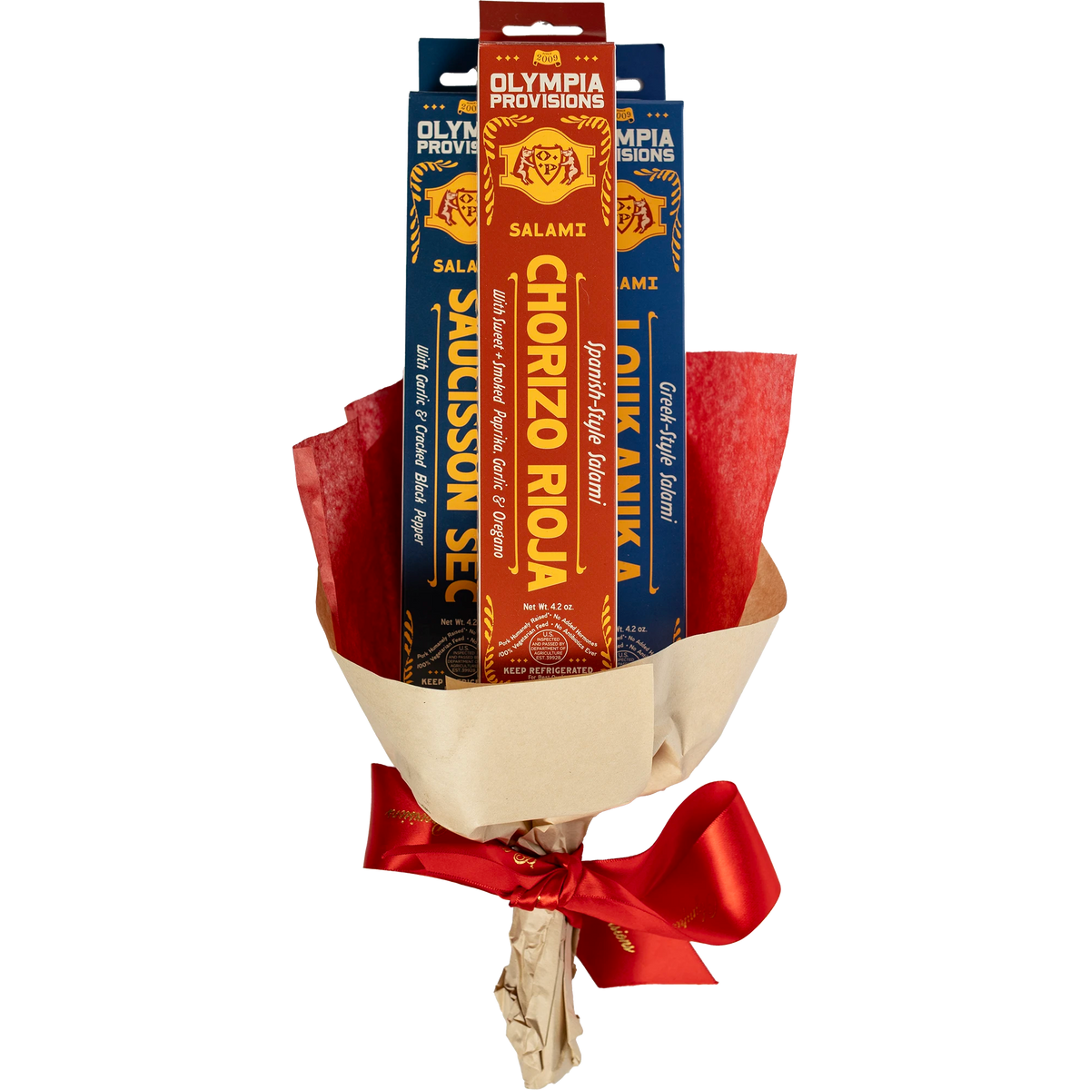 3 Stem Salami Bouquet