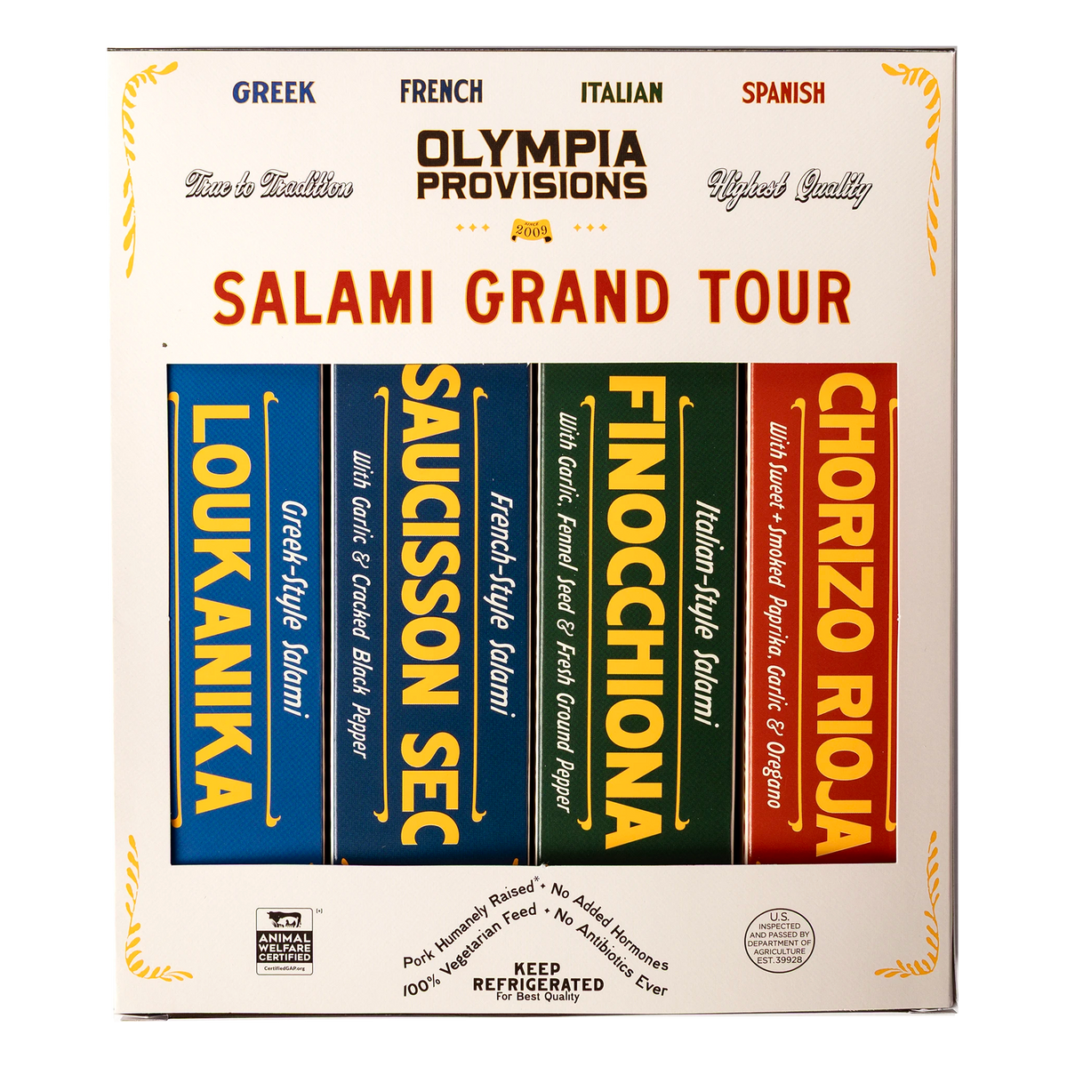 4 pack Salami Samplers