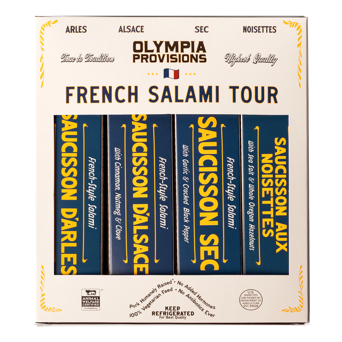 4 pack Salami Samplers
