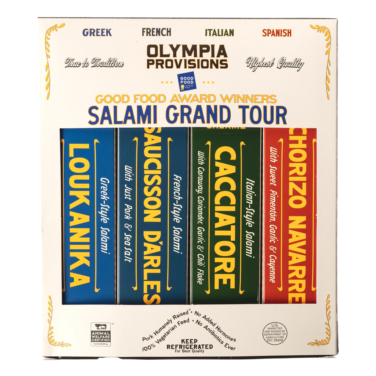 4 pack Salami Samplers