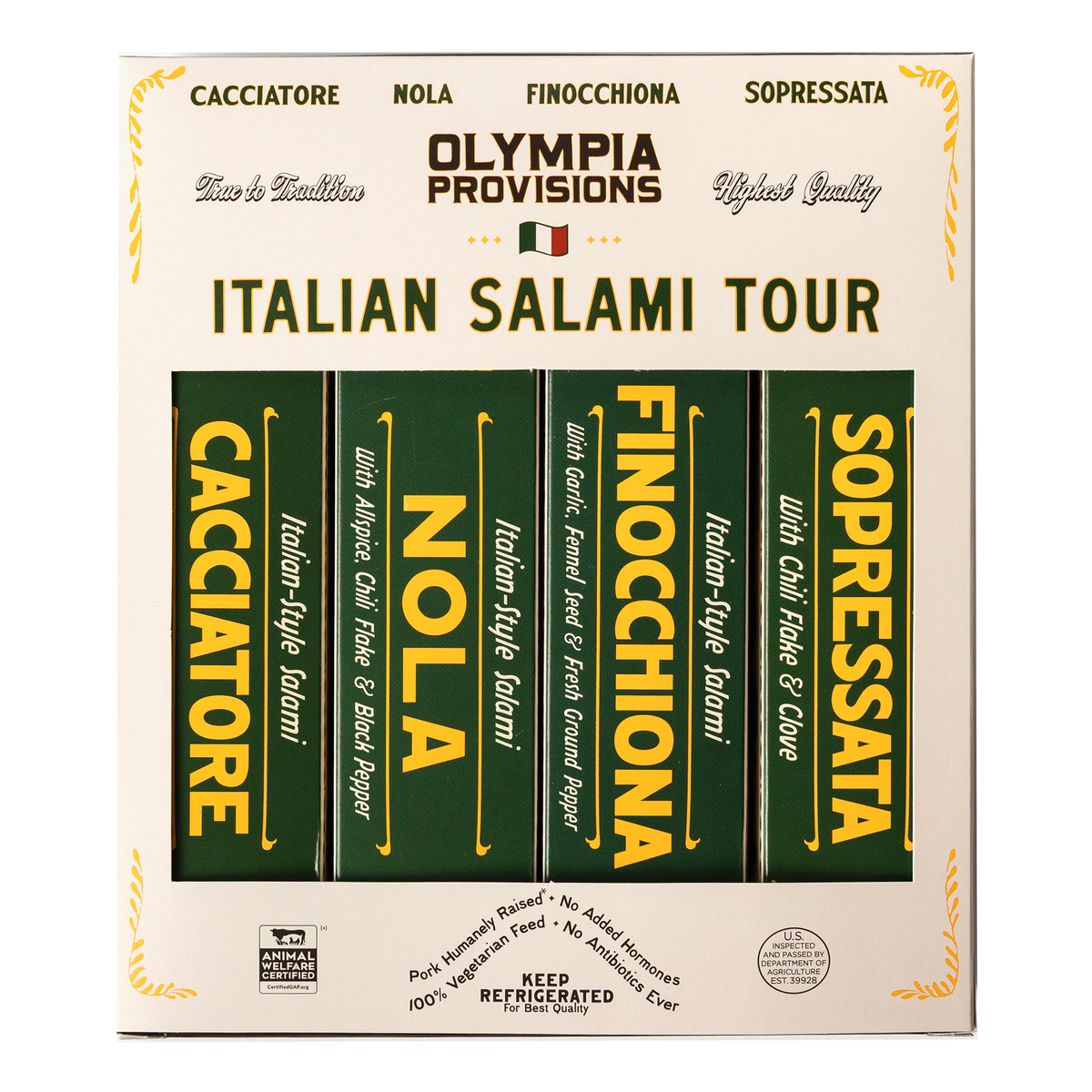 4 pack Salami Samplers