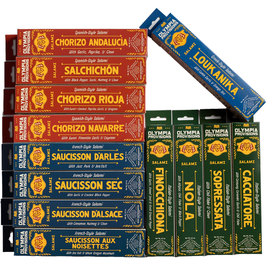 Mixed Case European Salami