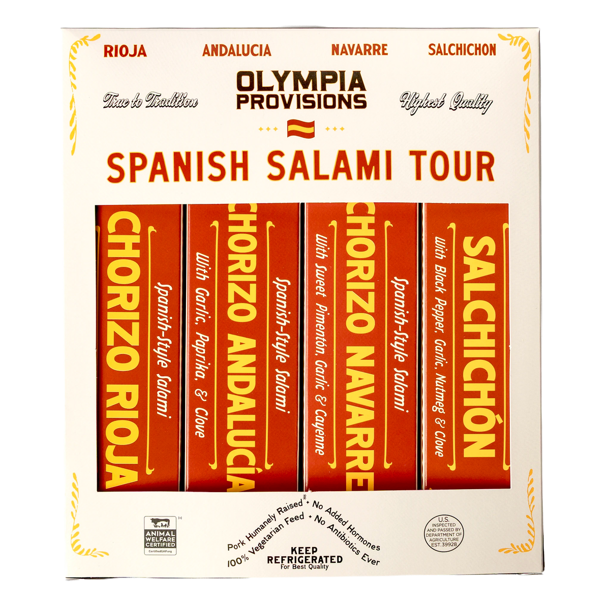 4 pack Salami Samplers